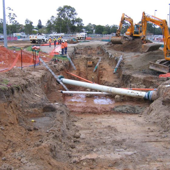 Pipe Installed underground