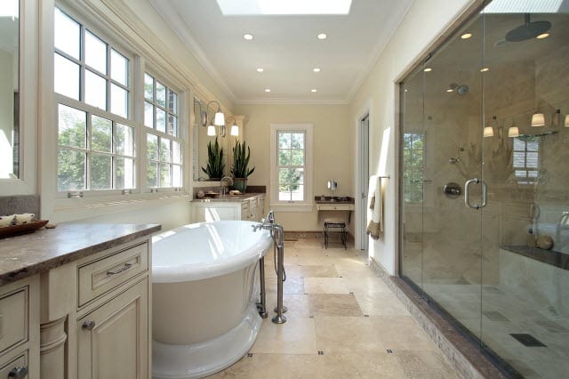 Bathroom with bathtub